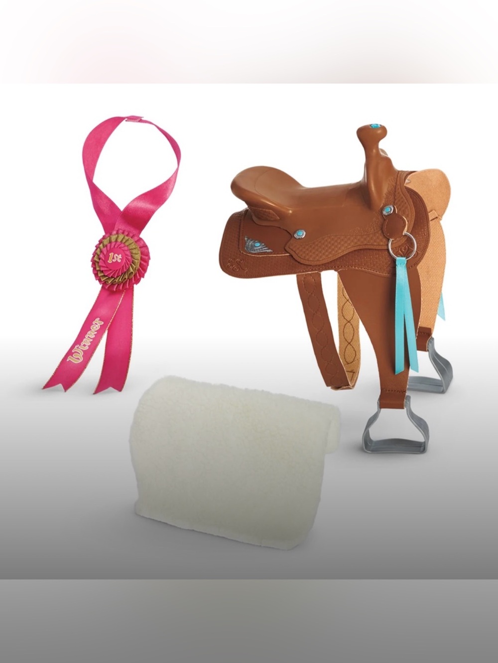 American Girl The Saddle and Award Set
